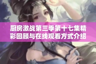 廚房激戰(zhàn)第三季第十七集精彩回顧與在線觀看方式介紹