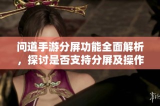 問道手游分屏功能全面解析，探討是否支持分屏及操作步驟詳解