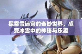 探索雪迷宮的奇妙世界，感受冰雪中的神秘與樂趣