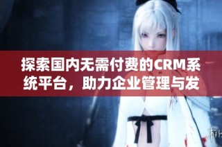 探索國內無需付費的CRM系統平臺，助力企業管理與發展