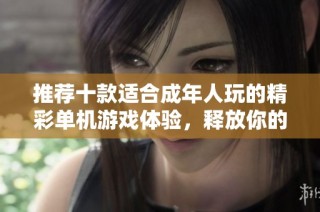 推薦十款適合成年人玩的精彩單機(jī)游戲體驗(yàn)，釋放你的游戲熱情