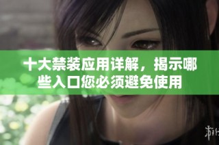 十大禁裝應用詳解，揭示哪些入口您必須避免使用