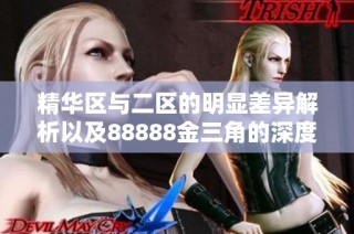 精華區與二區的明顯差異解析以及88888金三角的深度剖析