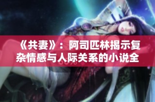 《共妻》：阿司匹林揭示復雜情感與人際關系的小說全新體驗免費閱讀