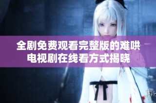 全劇免費觀看完整版的難哄電視劇在線看方式揭曉