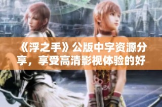 《浮之手》公版中字資源分享，享受高清影視體驗的好機會