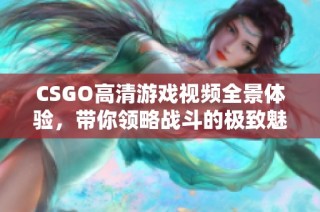 CSGO高清游戲視頻全景體驗，帶你領略戰斗的極致魅力