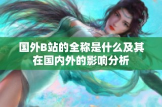 國外B站的全稱是什么及其在國內外的影響分析