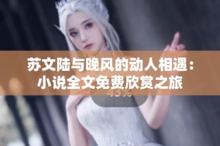 蘇文陸與晚風的動人相遇：小說全文免費欣賞之旅