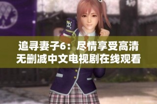 追尋妻子6：盡情享受高清無刪減中文電視劇在線觀看體驗