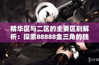 精華區與二區的主要區別解析：探索88888金三角的獨特魅力