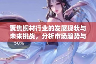 聚焦銅材行業的發展現狀與未來挑戰，分析市場趨勢與潛在機遇