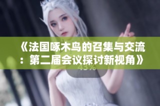 《法國啄木鳥的召集與交流：第二屆會議探討新視角》