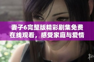 妻子6完整版精彩劇集免費(fèi)在線觀看，感受家庭與愛情的深刻交織