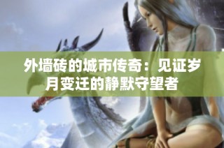 外墻磚的城市傳奇：見(jiàn)證歲月變遷的靜默守望者