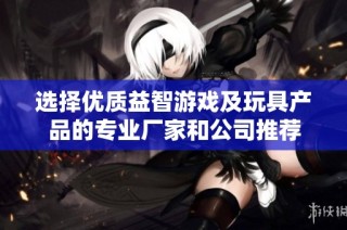 選擇優(yōu)質(zhì)益智游戲及玩具產(chǎn)品的專業(yè)廠家和公司推薦