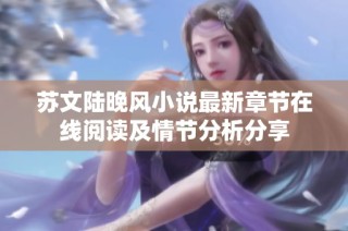 蘇文陸晚風(fēng)小說最新章節(jié)在線閱讀及情節(jié)分析分享