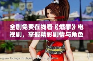 全劇免費在線看《燃罪》電視劇，掌握精彩劇情與角色發展！