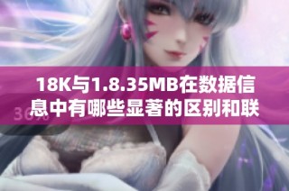 18K與1.8.35MB在數據信息中有哪些顯著的區別和聯系解析