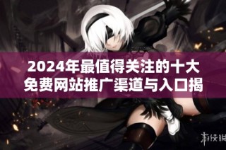 2024年最值得關注的十大免費網站推廣渠道與入口揭秘