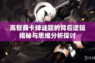 高智商卡牌謎題的背后邏輯揭秘與思維分析探討