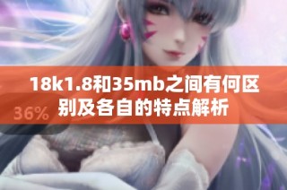 18k1.8和35mb之間有何區別及各自的特點解析