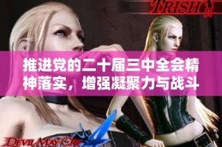 推進黨的二十屆三中全會精神落實，增強凝聚力與戰(zhàn)斗力的新征程