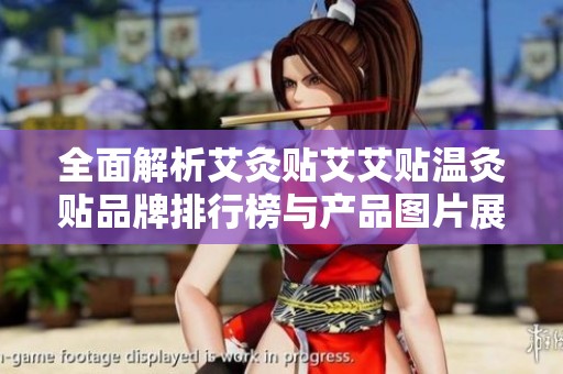 全面解析艾灸貼艾艾貼溫灸貼品牌排行榜與產品圖片展示