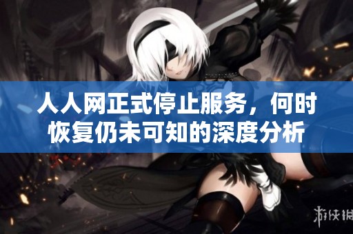 人人網正式停止服務，何時恢復仍未可知的深度分析