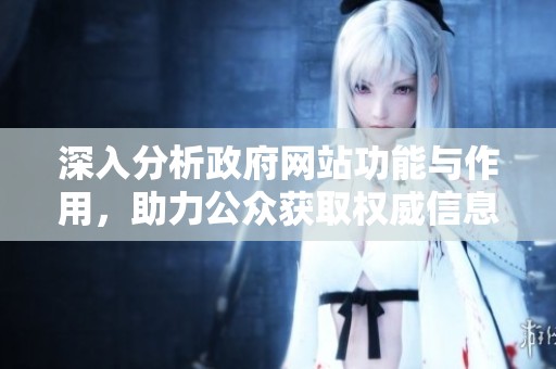 深入分析政府網(wǎng)站功能與作用，助力公眾獲取權(quán)威信息和服務