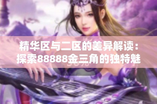 精華區(qū)與二區(qū)的差異解讀：探索88888金三角的獨特魅力與優(yōu)勢