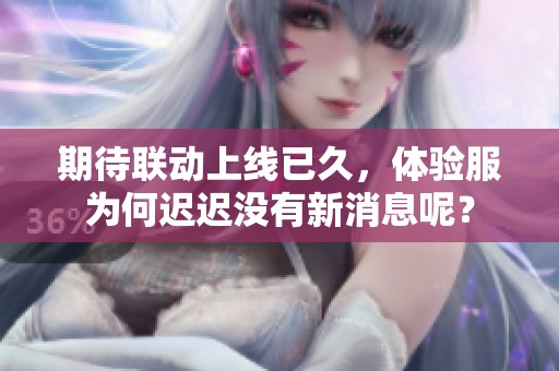 期待聯(lián)動(dòng)上線已久，體驗(yàn)服為何遲遲沒(méi)有新消息呢？