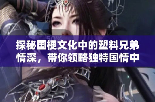 探秘國梗文化中的塑料兄弟情深，帶你領略獨特國情中的真情厚誼