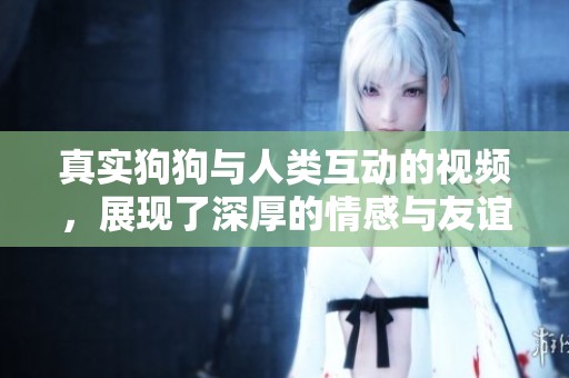 真實狗狗與人類互動的視頻，展現了深厚的情感與友誼