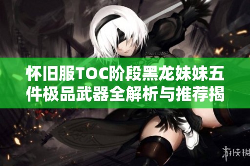 懷舊服TOC階段黑龍妹妹五件極品武器全解析與推薦揭秘