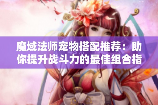魔域法師寵物搭配推薦：助你提升戰斗力的最佳組合指南