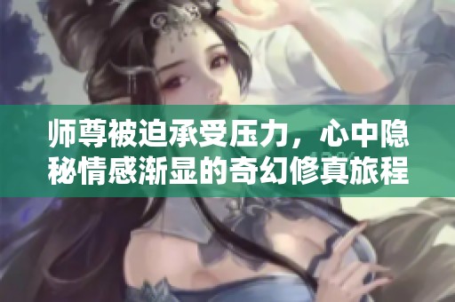 師尊被迫承受壓力，心中隱秘情感漸顯的奇幻修真旅程