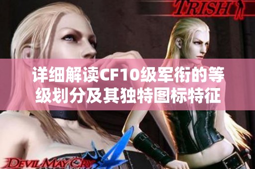 詳細(xì)解讀CF10級(jí)軍銜的等級(jí)劃分及其獨(dú)特圖標(biāo)特征