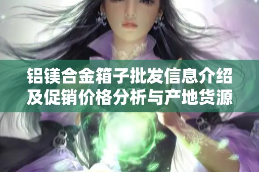 鋁鎂合金箱子批發信息介紹及促銷價格分析與產地貨源匯總