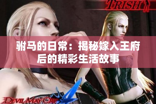 駙馬的日常：揭秘嫁入王府后的精彩生活故事