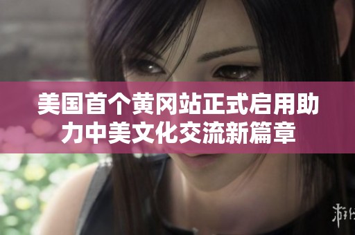 美國首個黃岡站正式啟用助力中美文化交流新篇章