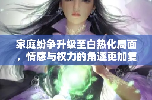 家庭紛爭升級至白熱化局面，情感與權力的角逐更加復雜刺激