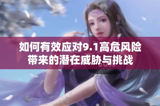 如何有效應對9.1高危風險帶來的潛在威脅與挑戰(zhàn)