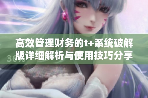 高效管理財(cái)務(wù)的t+系統(tǒng)破解版詳細(xì)解析與使用技巧分享