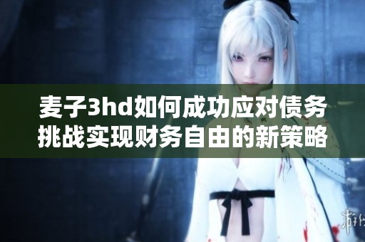 麥子3hd如何成功應對債務挑戰實現財務自由的新策略